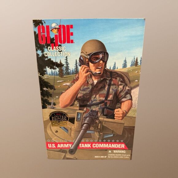 1996 GI Joe U.S. Army Tank Commander Classic Collection African American Sealed - Picture 1 of 8